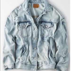 American Eagle Oversized Denim Jacket